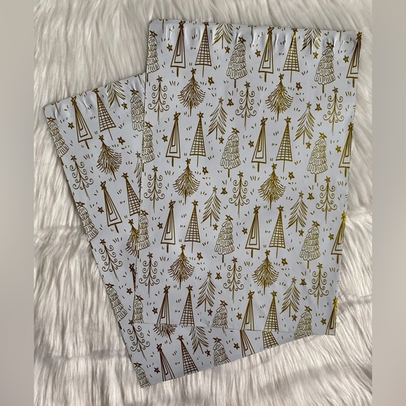 100 10x13 Golden Trees Poly Mailers - Picture 1 of 2